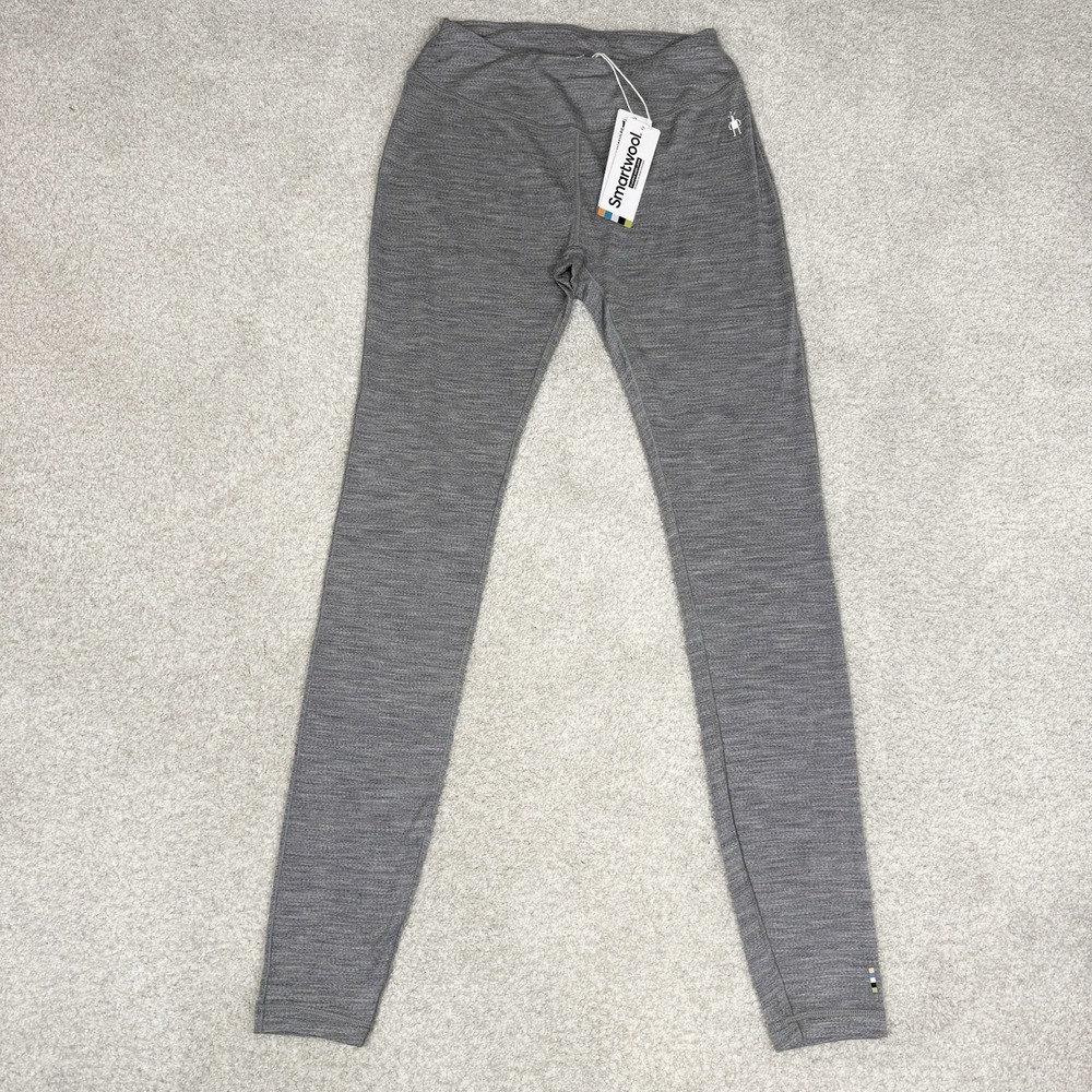 SmartWool NWT Women's Classic Thermal Base Layer Pants Gray Small $90 MSRP